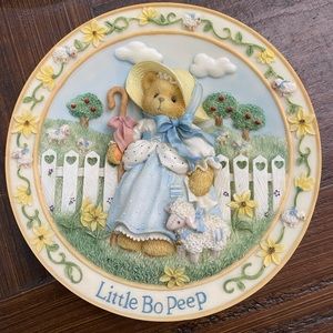 Cherished Teddies Little Bo peep wall plate